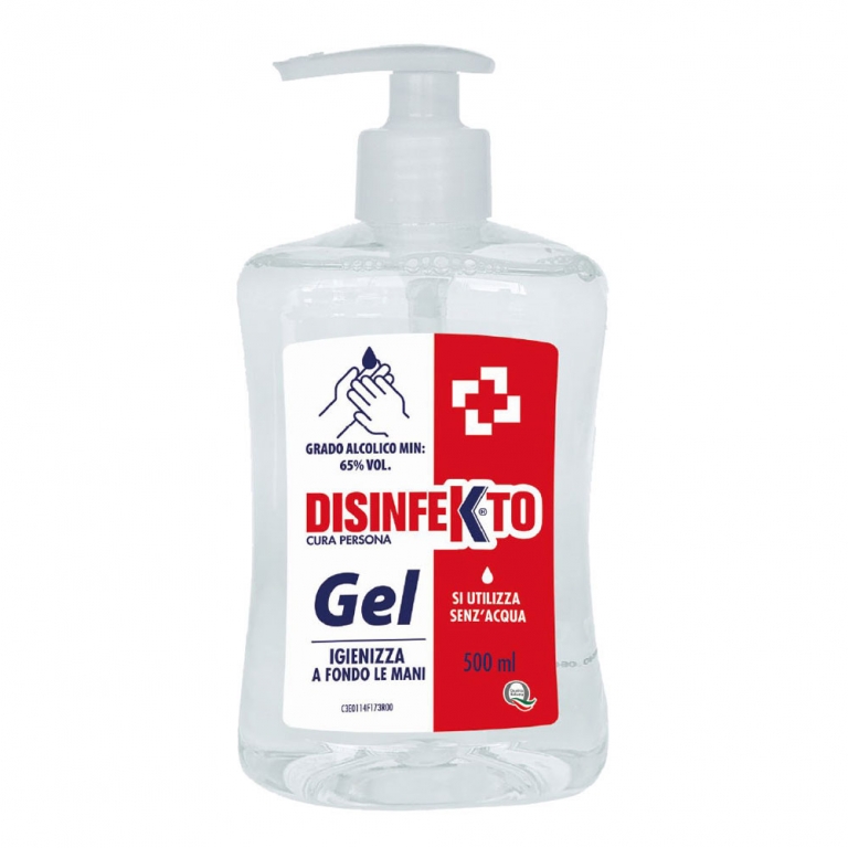 DISINFEKTO GEL IGIENIZZ.ML.500